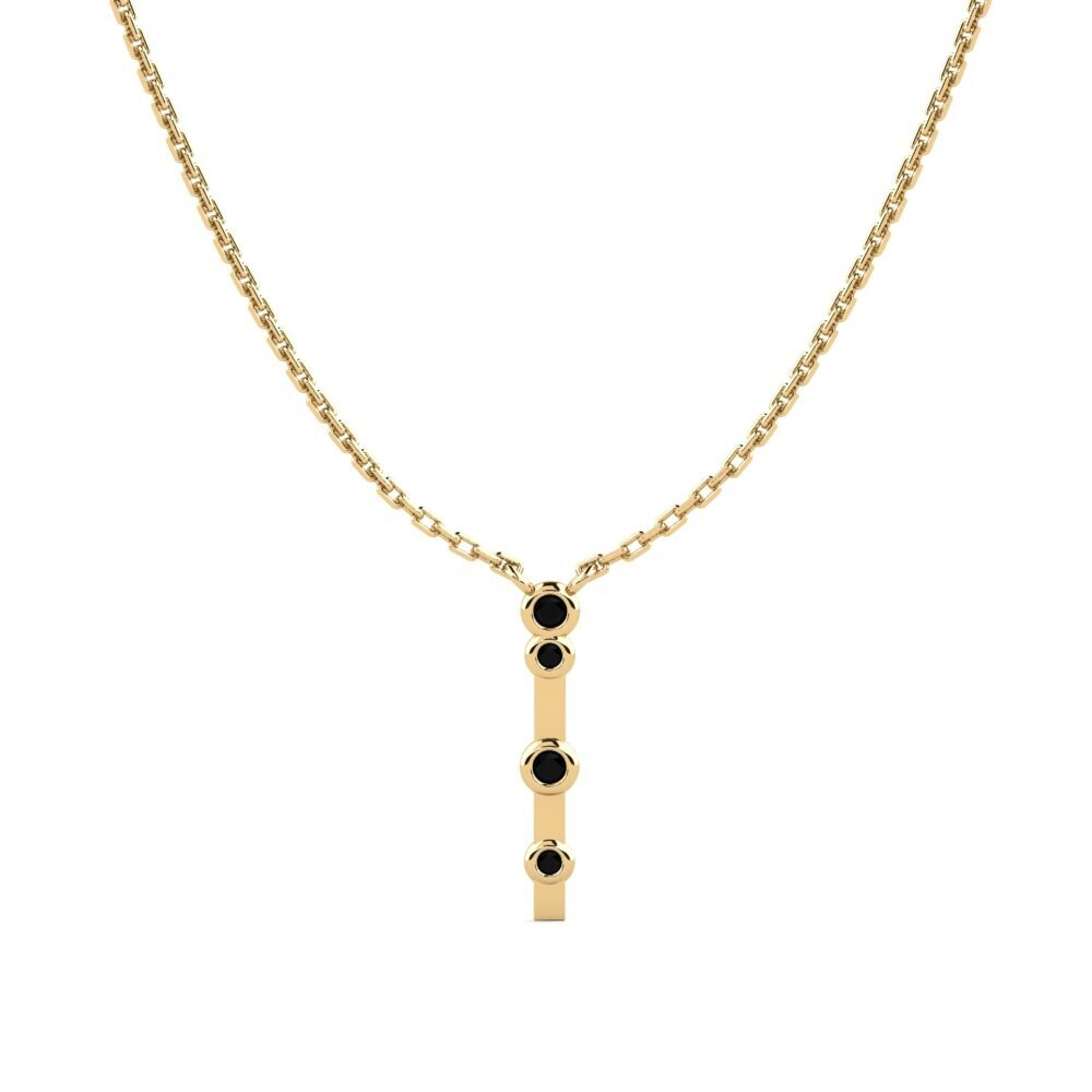 Black Onyx Women's Necklace Kgwele