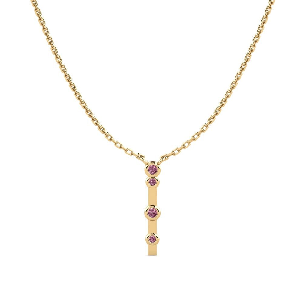 Rhodolite Garnet Women's Necklace Kgwele