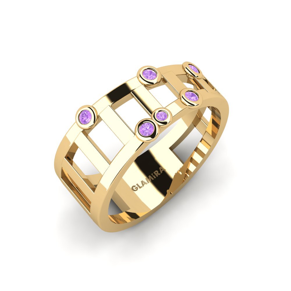 Amatista Anillo Kuwira