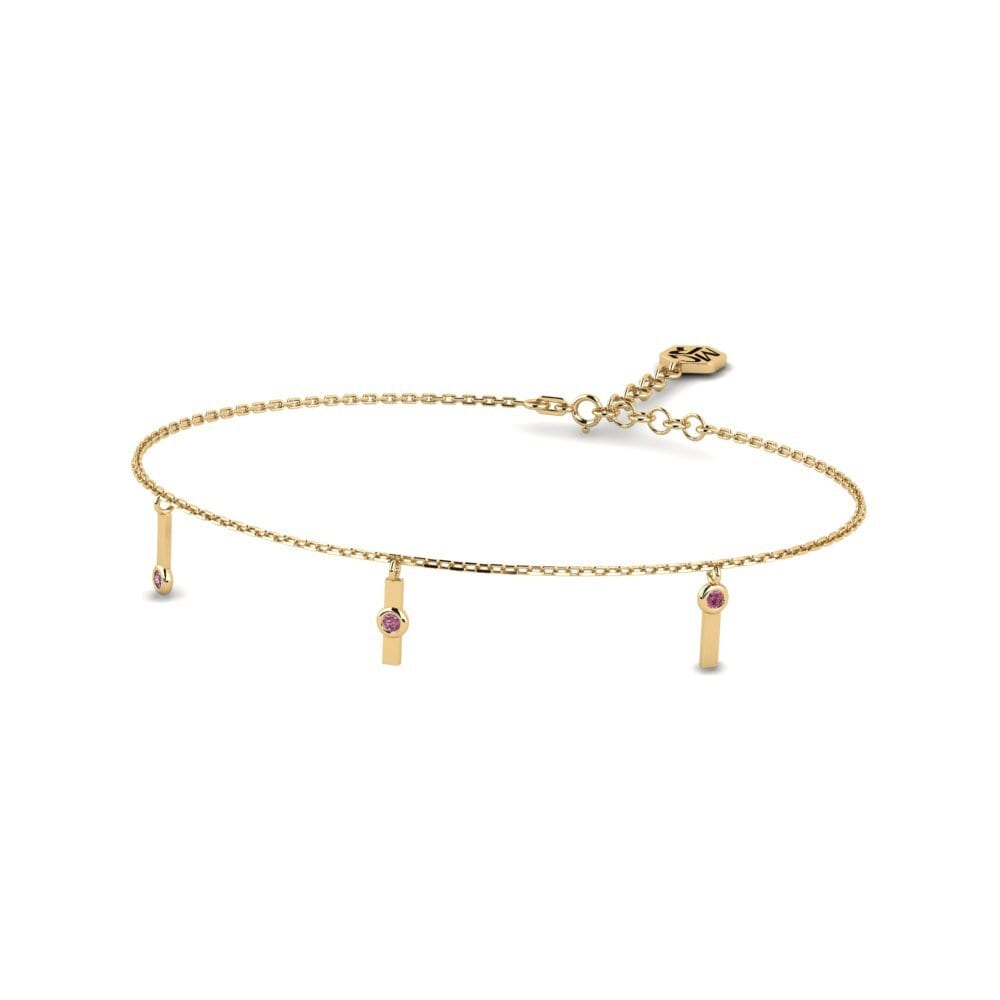 Granate Rhodolite Pulsera de Mujer Labda
