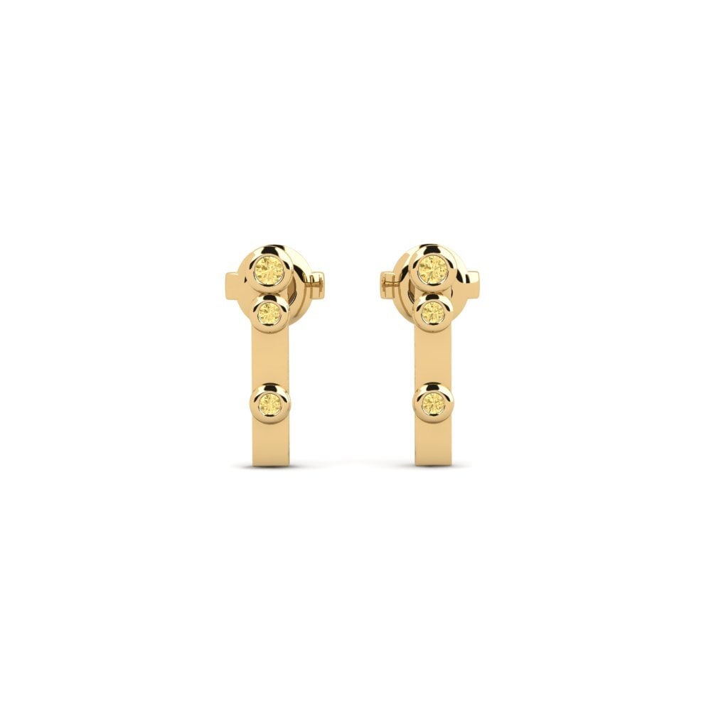 Yellow Diamond Women's Earring Lopta