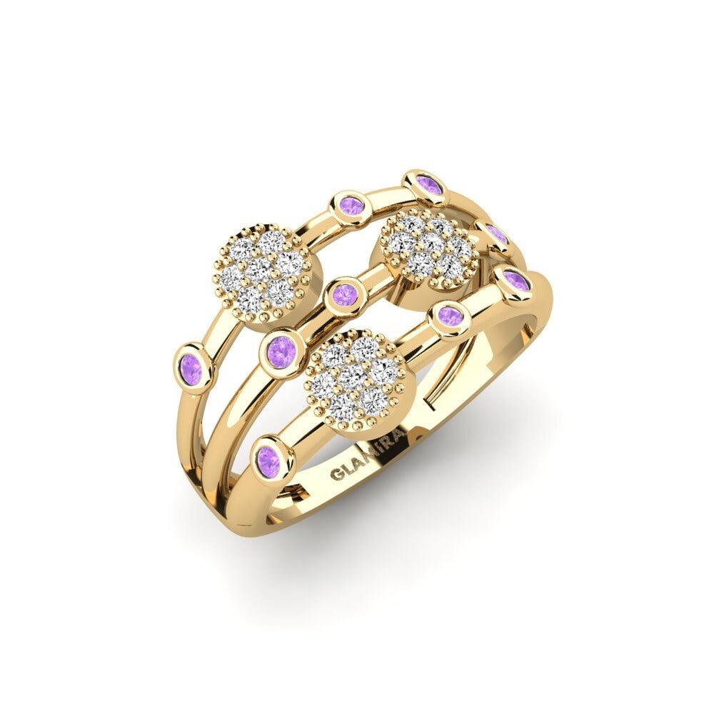 Amatista Anillo Mehur