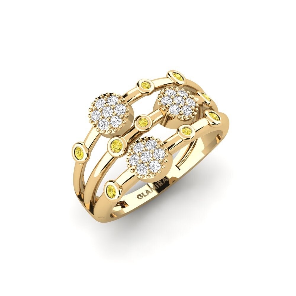Yellow Sapphire Ring Mehur
