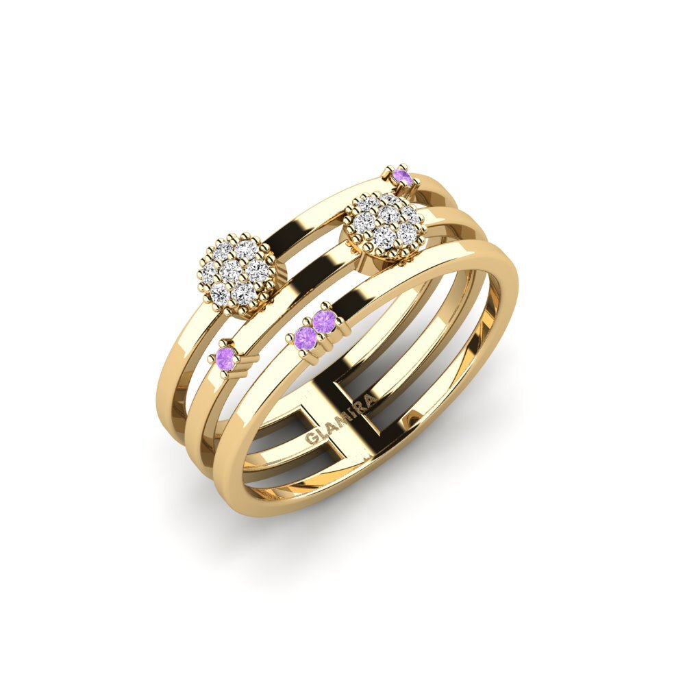 Amatista Anillo Meton