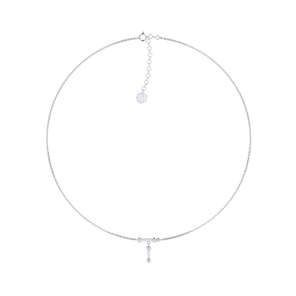 950 Platinum Choker Necklace Mikhur