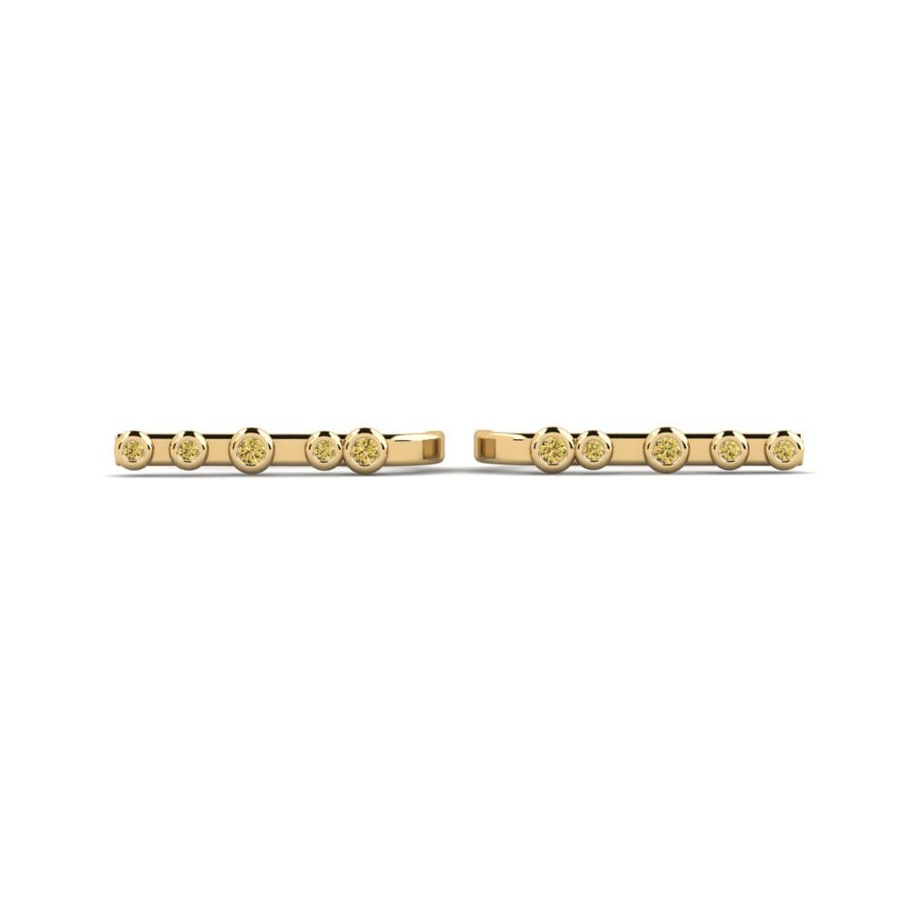 Yellow Diamond Women's Earring Omupiira