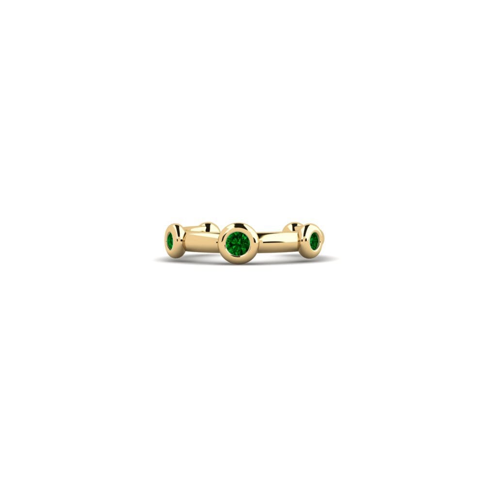 Circonita Verde Perforación de oreja Panthu