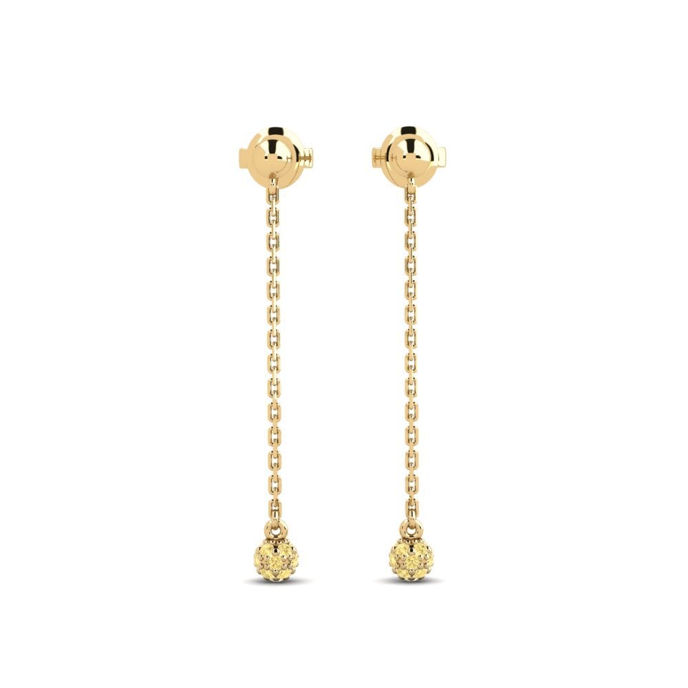 Yellow Diamond Women's Earring Rysbrack