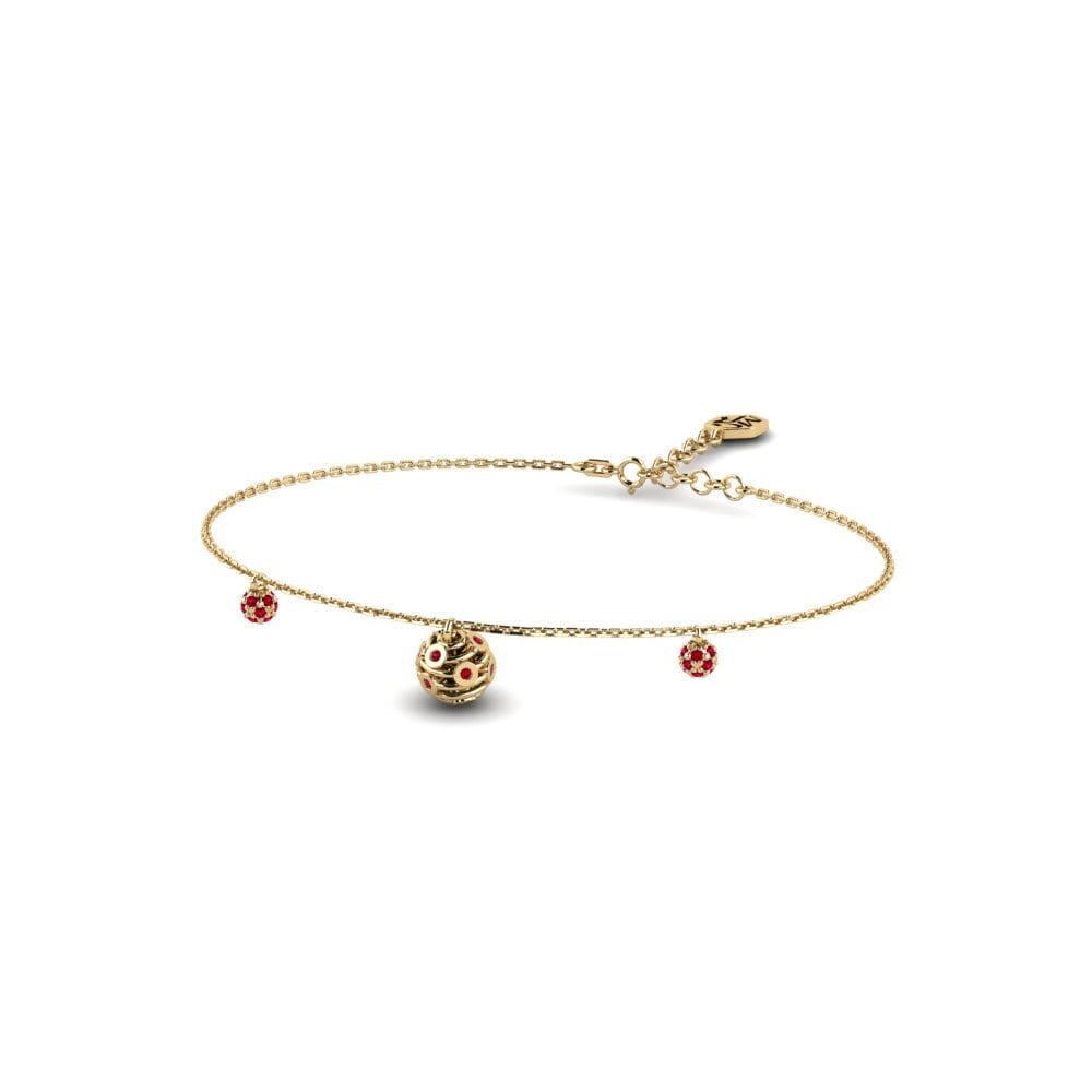 Circonita Roja Pulsera de Mujer Scura