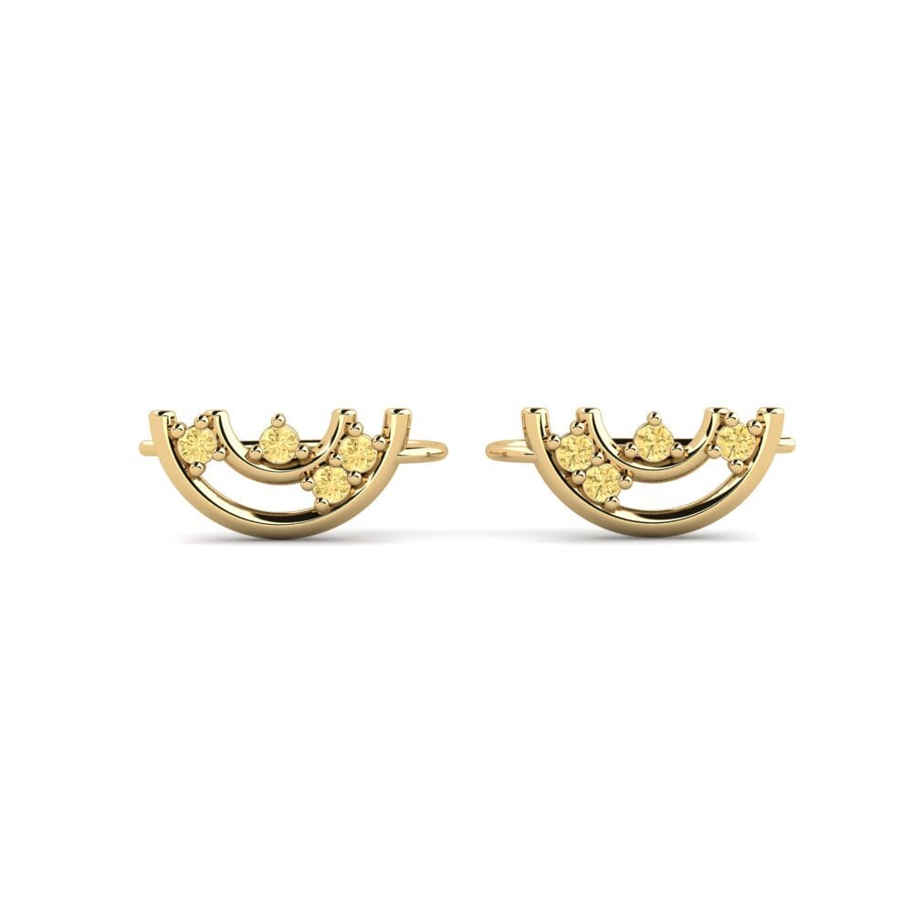 Yellow Diamond Women's Earring Sfaira