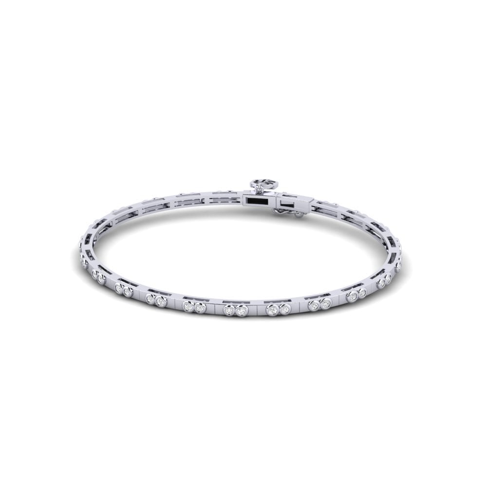 18ct White Gold Women's Bracelet Sied