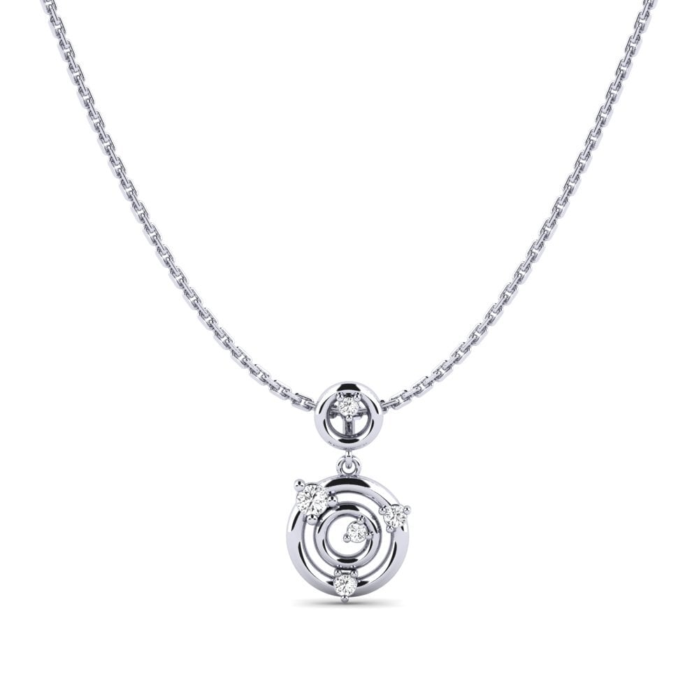 950 Platinum Women's Pendant Steampunk