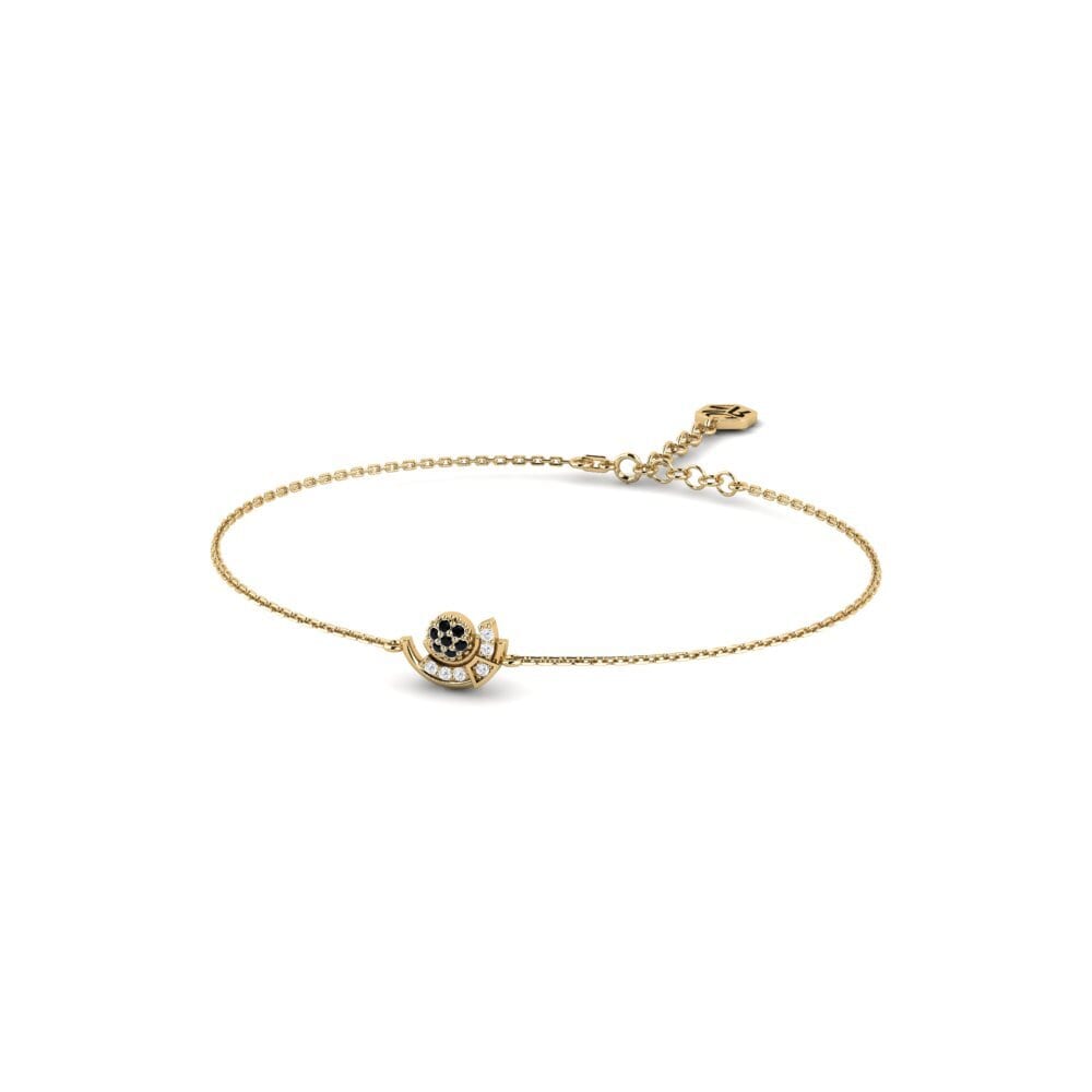 Schwarzer Saphir Damen armband Tardied