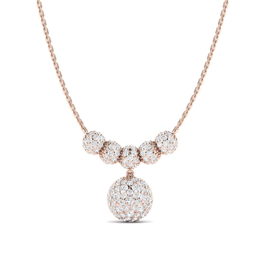 14ct Rose Gold Women's Necklace Tasker