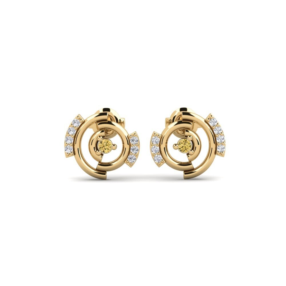 Yellow Diamond Women's Earring Telepresen