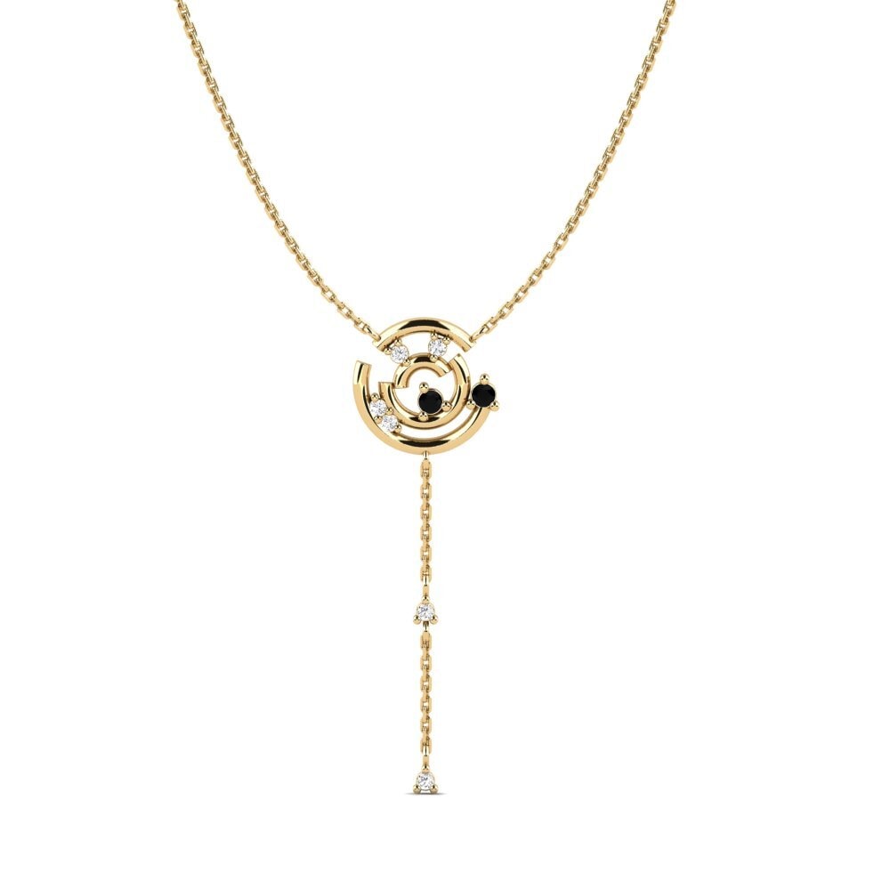 Black Sapphire Women's Necklace Traum