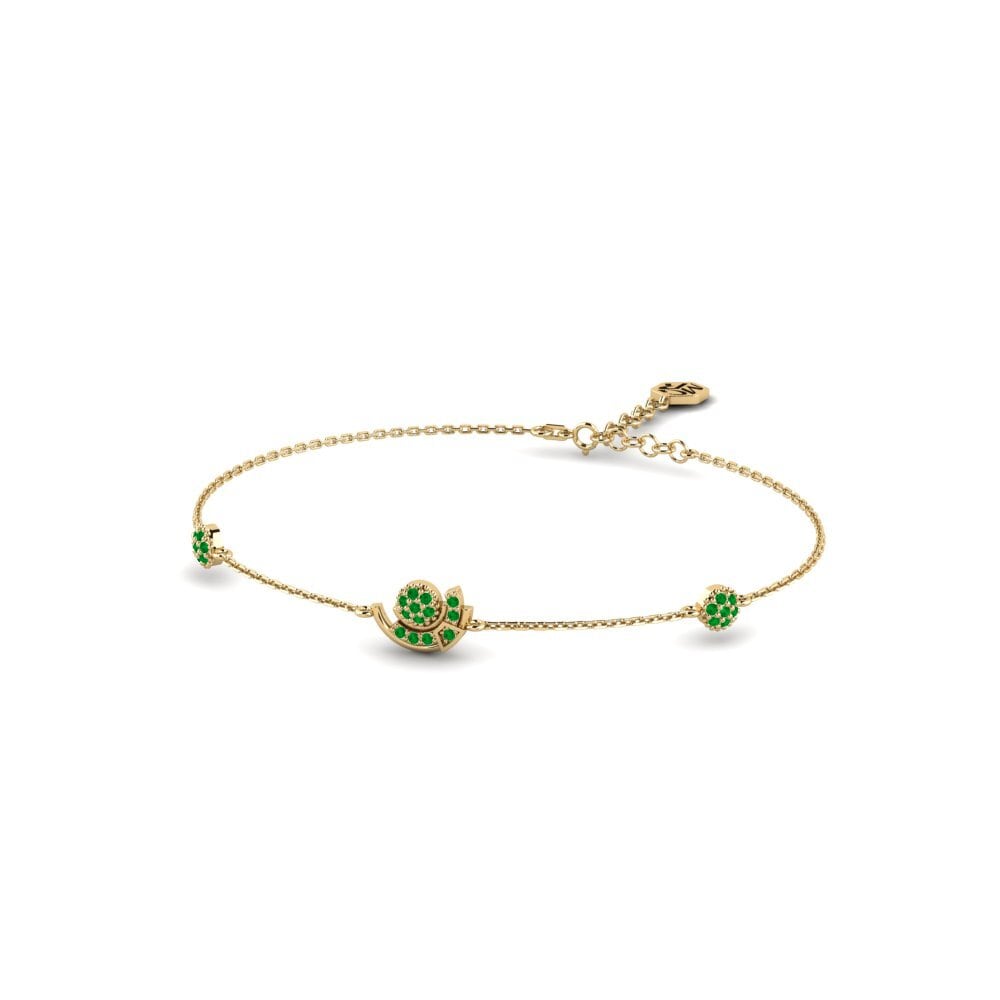 Emerald Women's Bracelet Universology