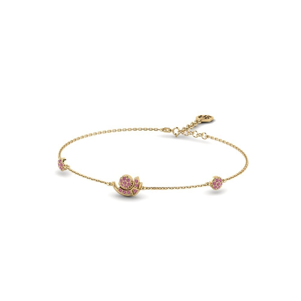 Granate Rhodolite Pulsera de Mujer Universology