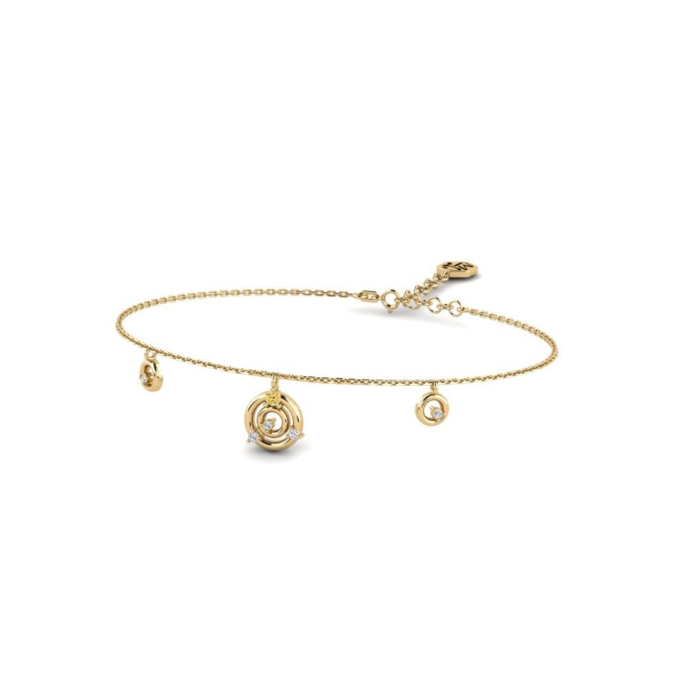 Yellow Diamond Women's Bracelet Utopist