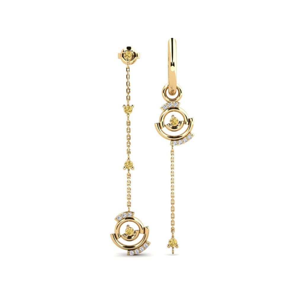 Yellow Diamond Women's Earring Vevey