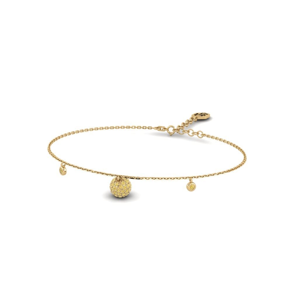 Yellow Diamond Women's Bracelet Viscount
