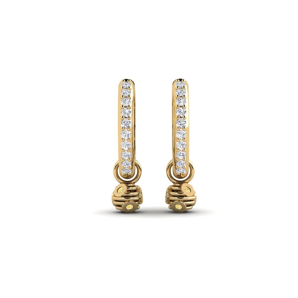 Yellow Diamond Women's Earring Winkley