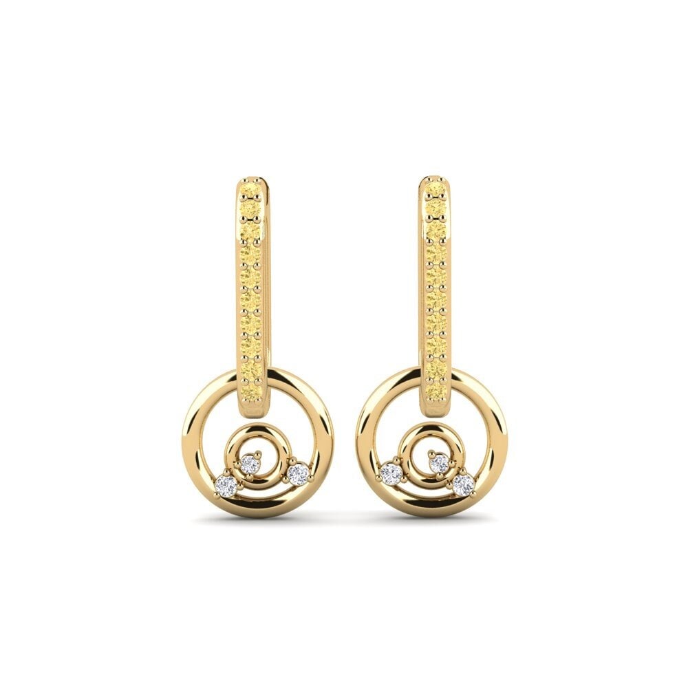 Yellow Diamond Women's Earring Zermatt