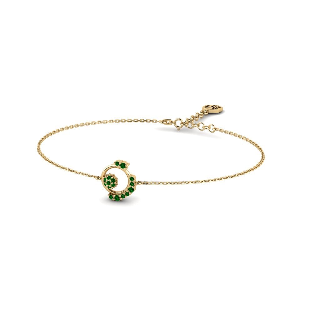 Green Zirconia Women's Bracelet Lauca