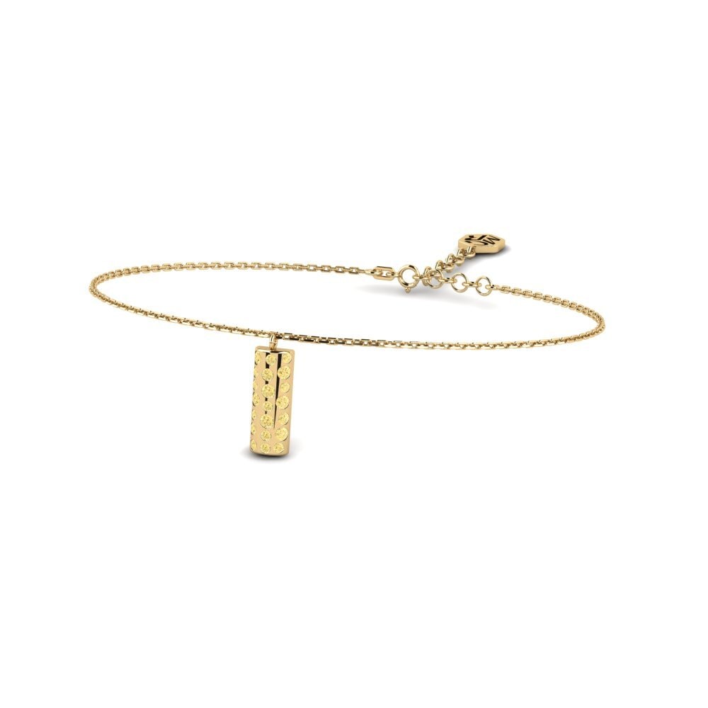 Yellow Diamond Women's Bracelet Leszno