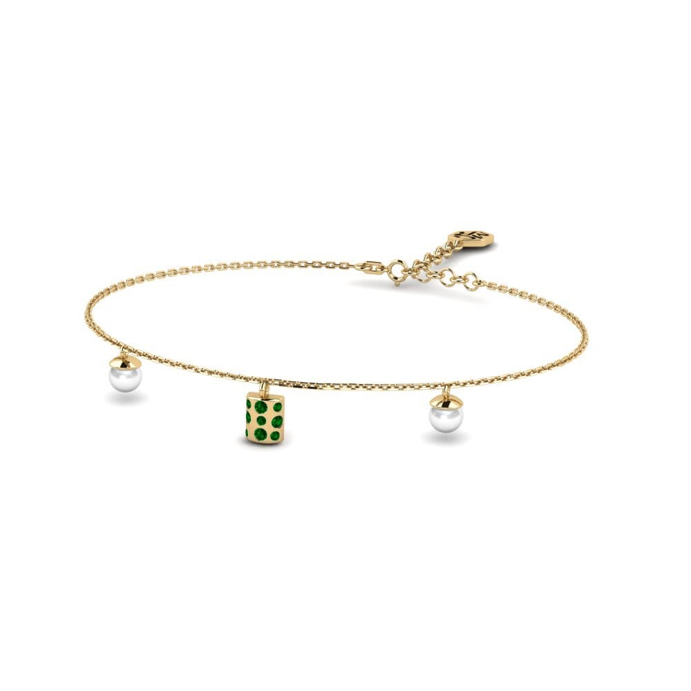 Green Zirconia Women's Bracelet Lidzbark
