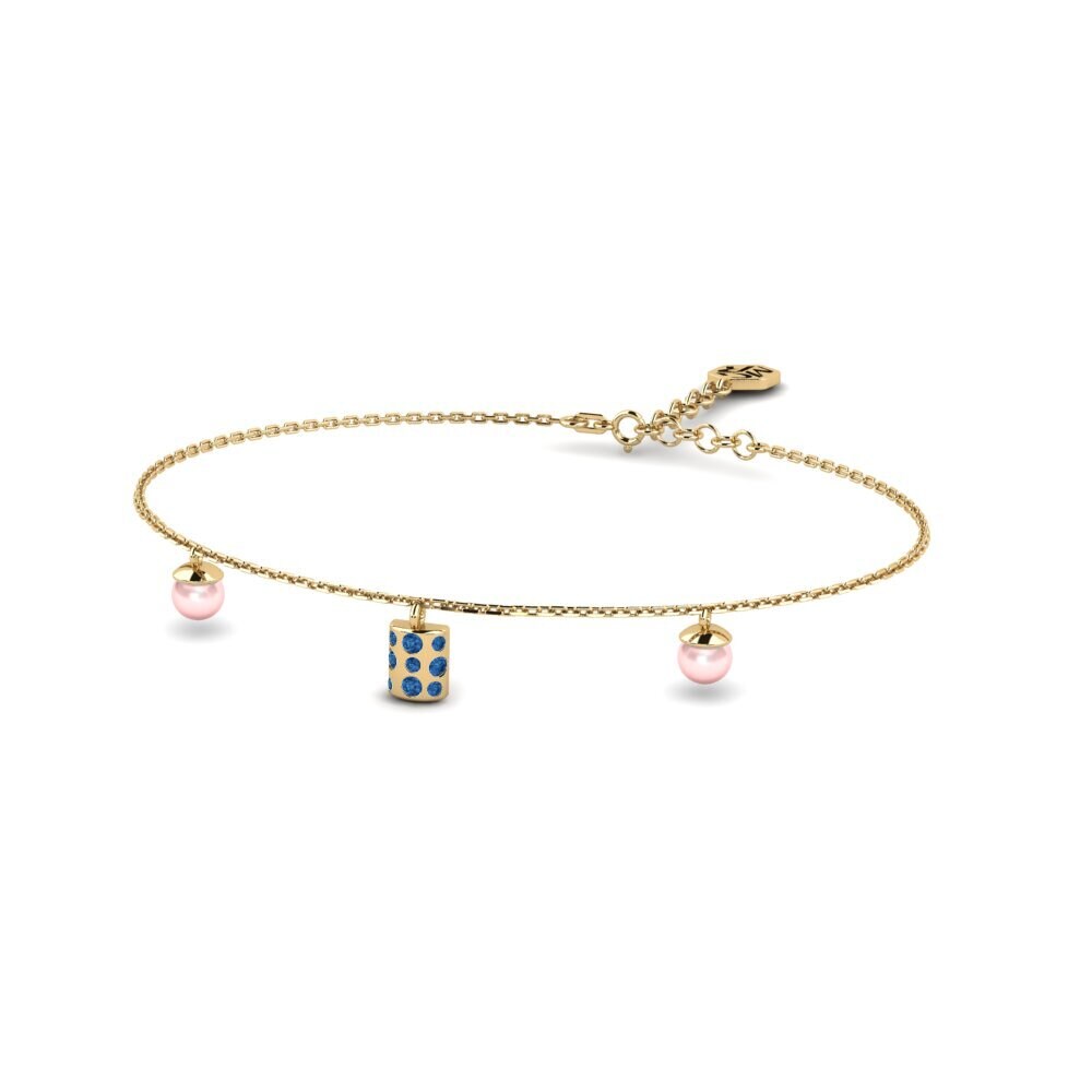 Circonita Azul Oscuro Pulsera de Mujer Lidzbark