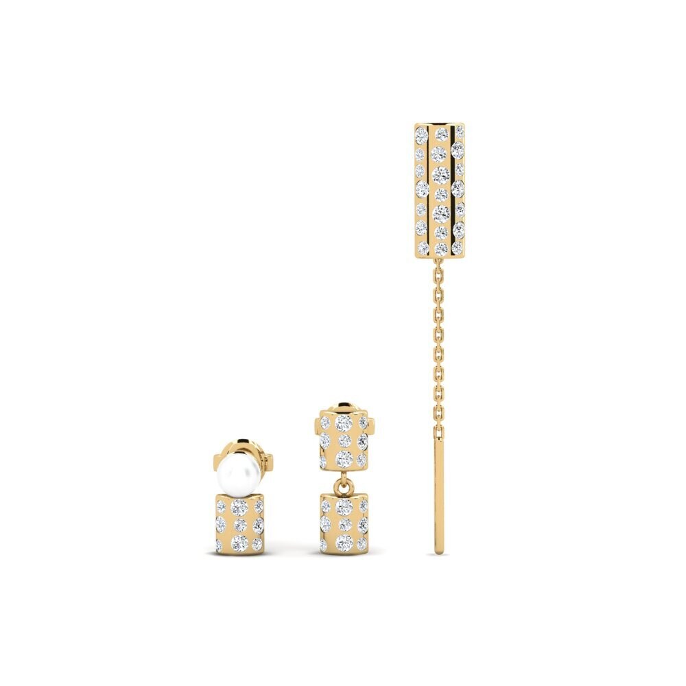 Zirconia Women's Earring Lihula - SET