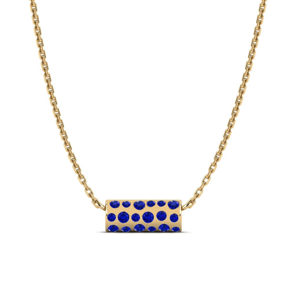 Sapphire Women's Necklace Lipsko