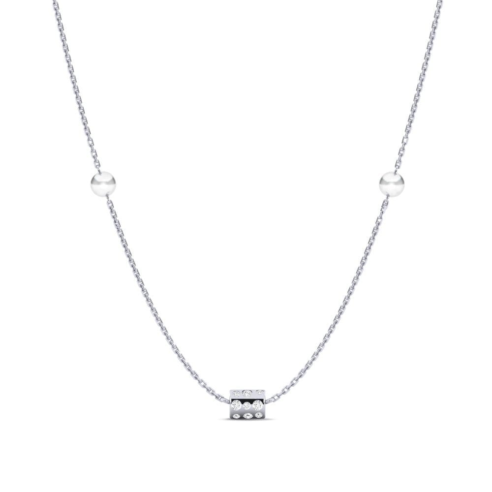 950 Platinum Women's Necklace Margonin