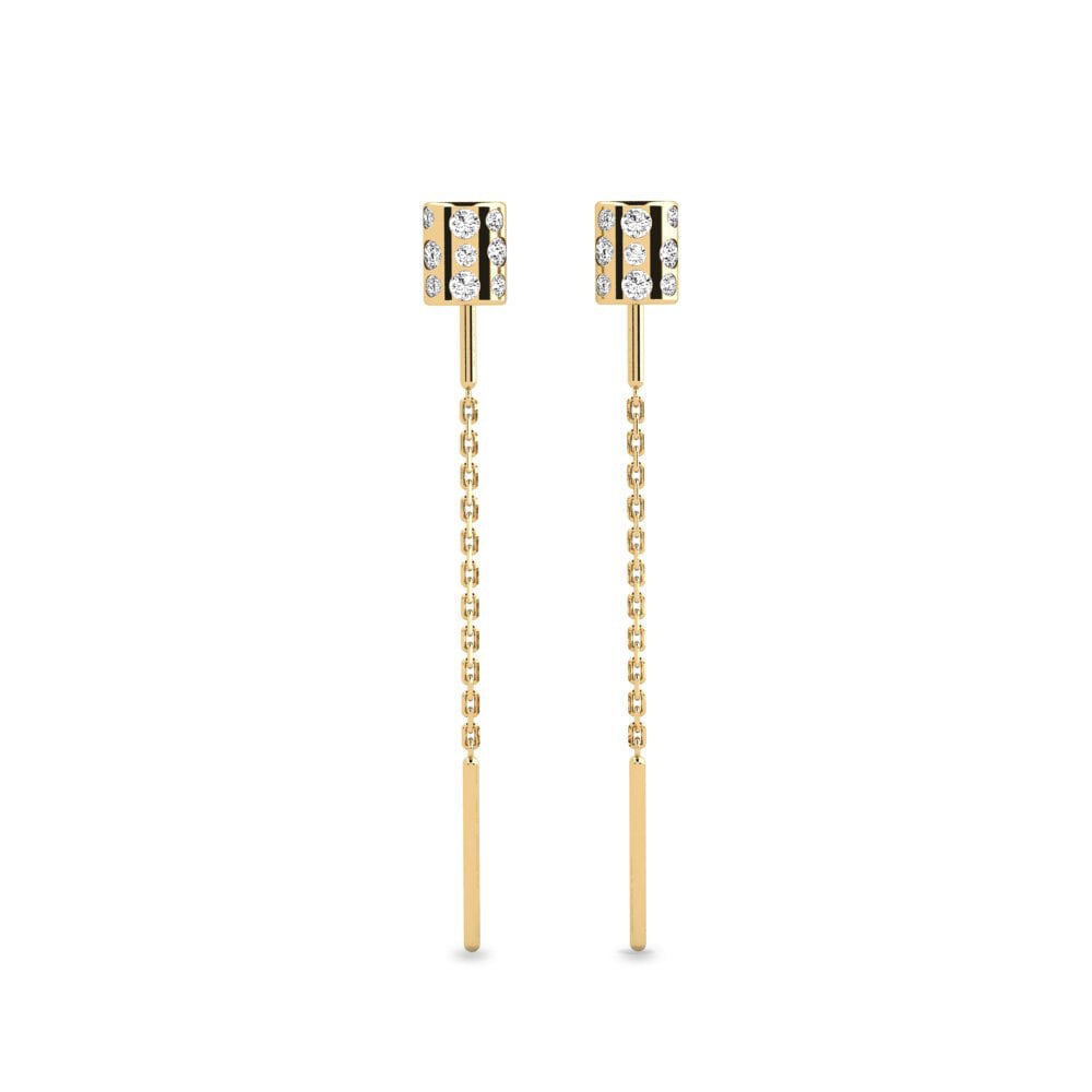 Moissanite Women's Earring Mustvee - B