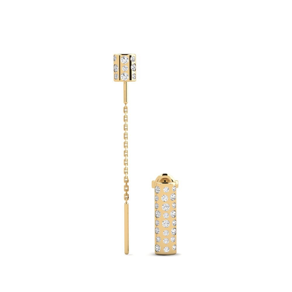 Moissanite Women's Earring Mustvee - SET