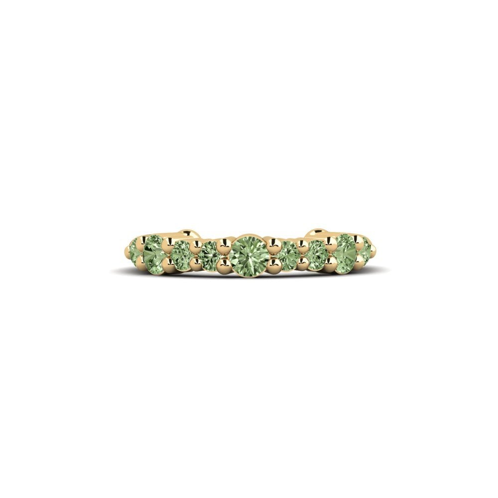 Diamante Verde Pendiente de mujer Nnete