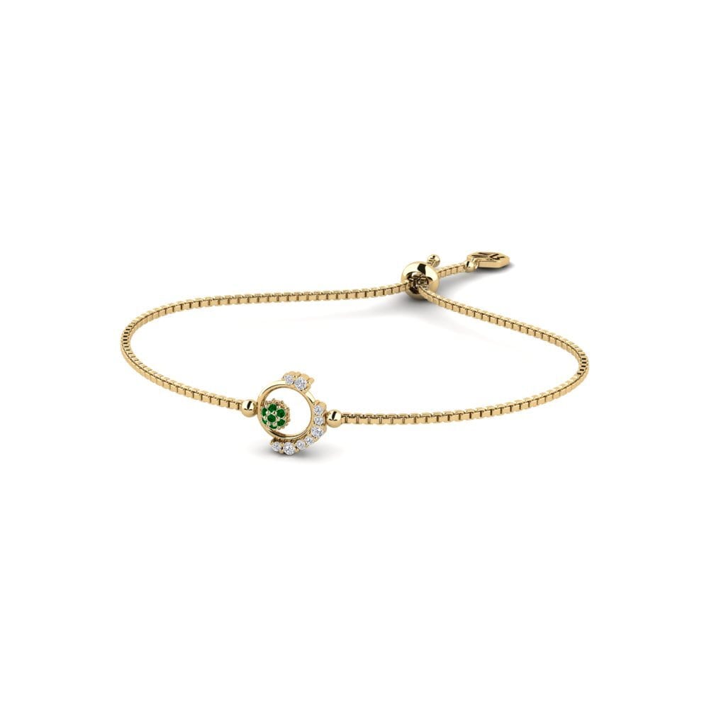 Zircone Vert Bracelet pour femme Olugero
