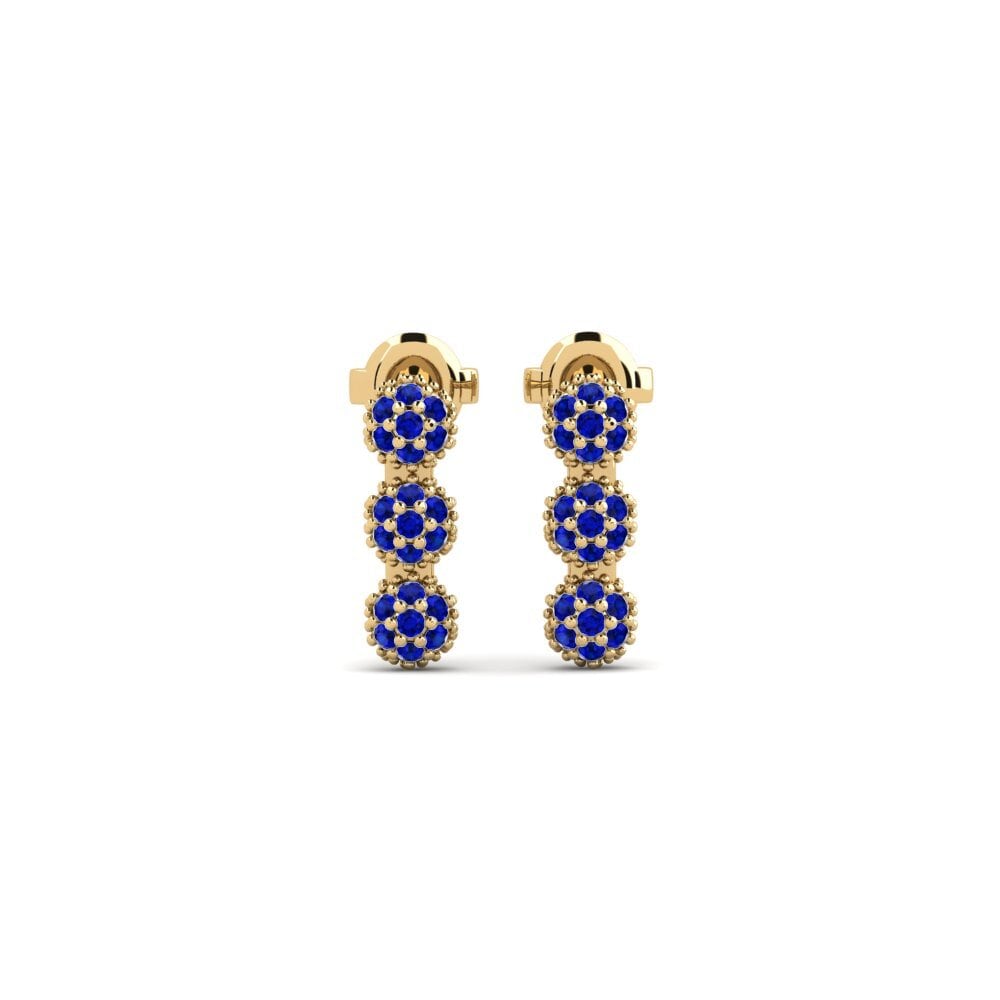 Sapphire Women's Earring Paars