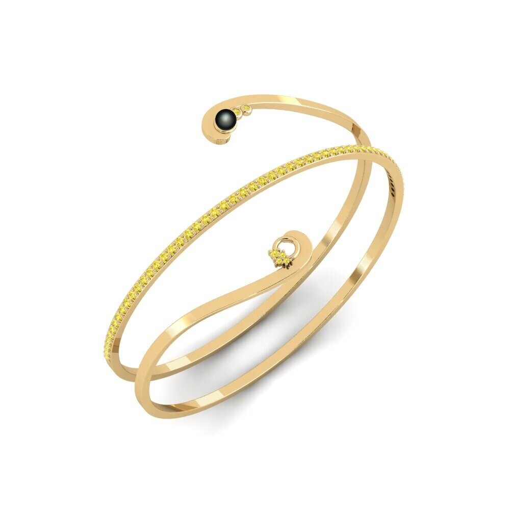 Yellow Sapphire Women's Bracelet Poveste