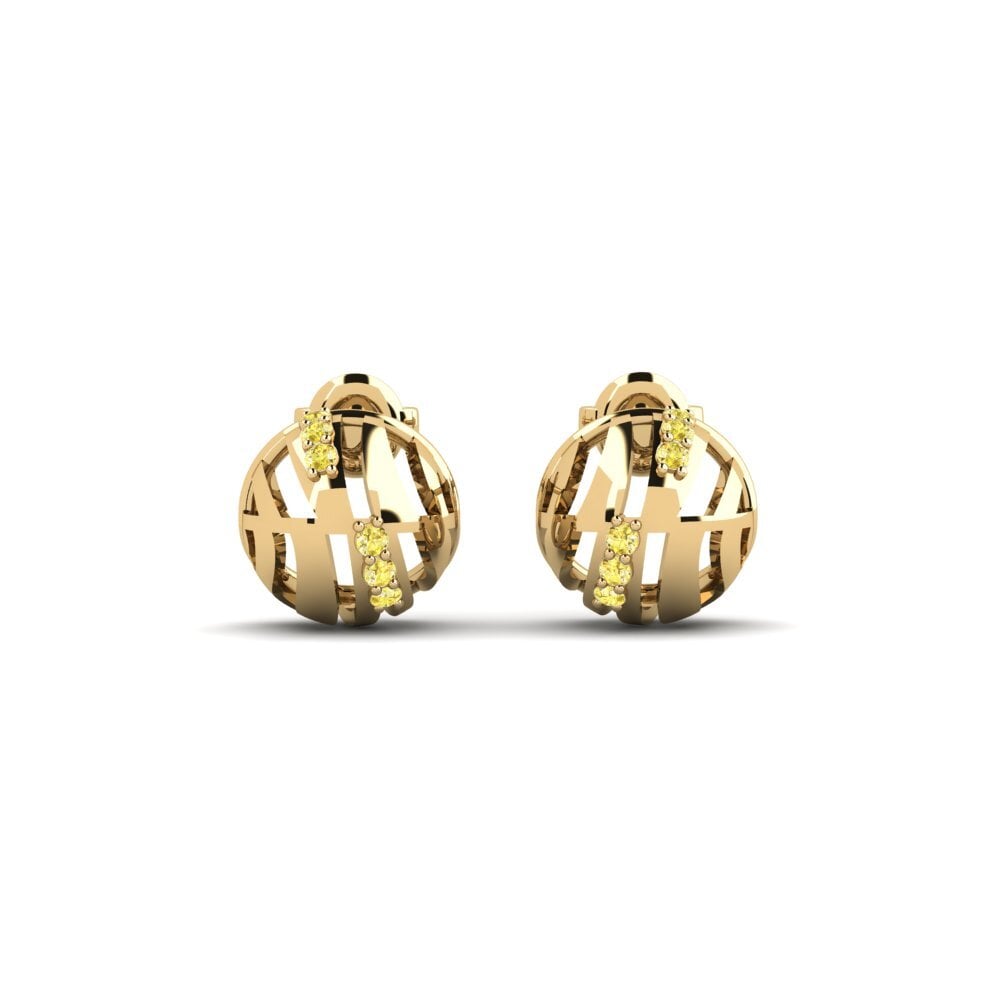 Yellow Sapphire Women's Earring Reyalidad