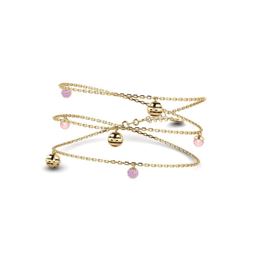 Amethyst Women's Necklace Rogate