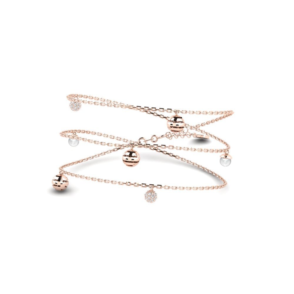 9ct Rose Gold Women's Necklace Rogate