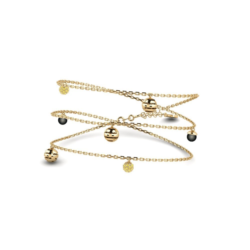 Yellow Sapphire Women's Necklace Rogate