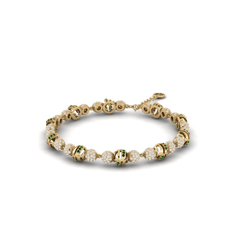 Circonita Verde Pulsera de Mujer Sullull