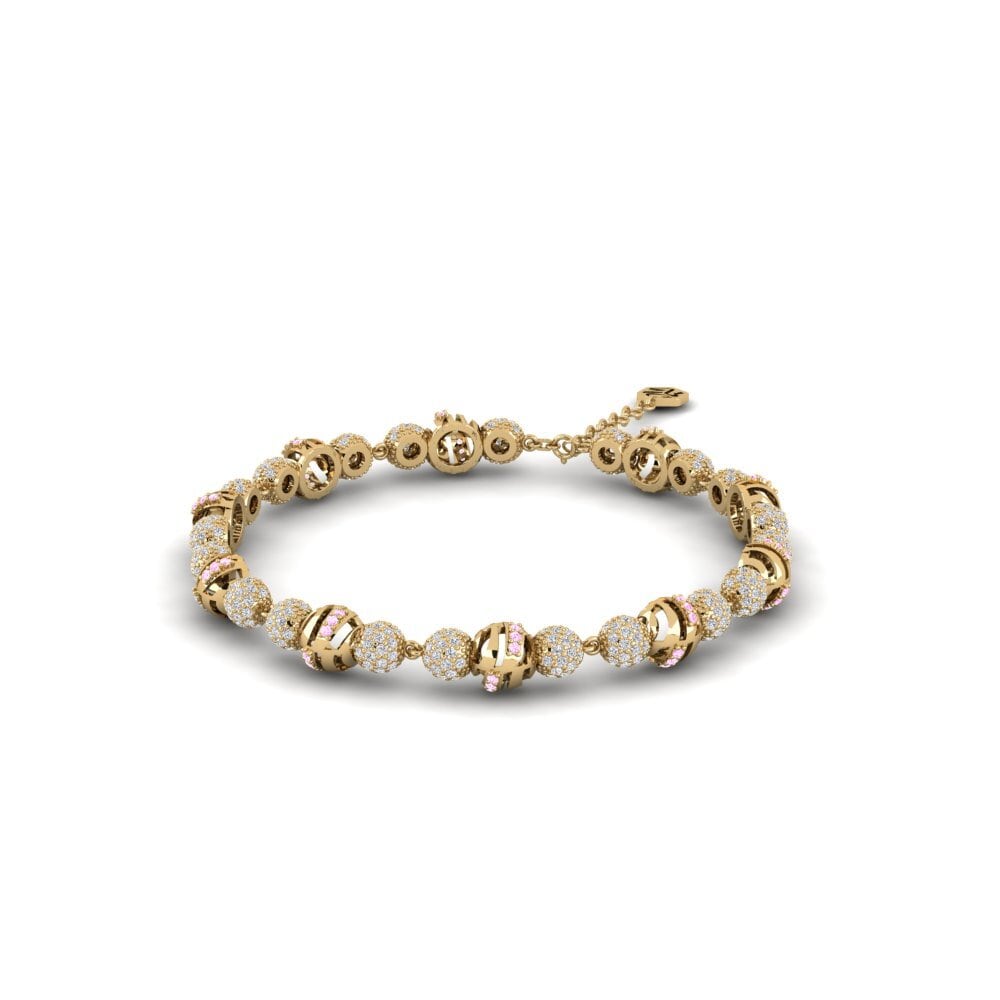 Pink Sapphire Women's Bracelet Sullull