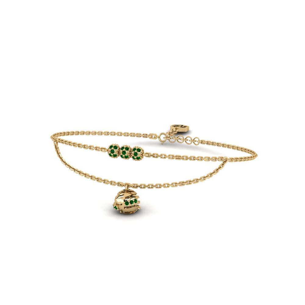 Green Zirconia Women's Bracelet Sztori