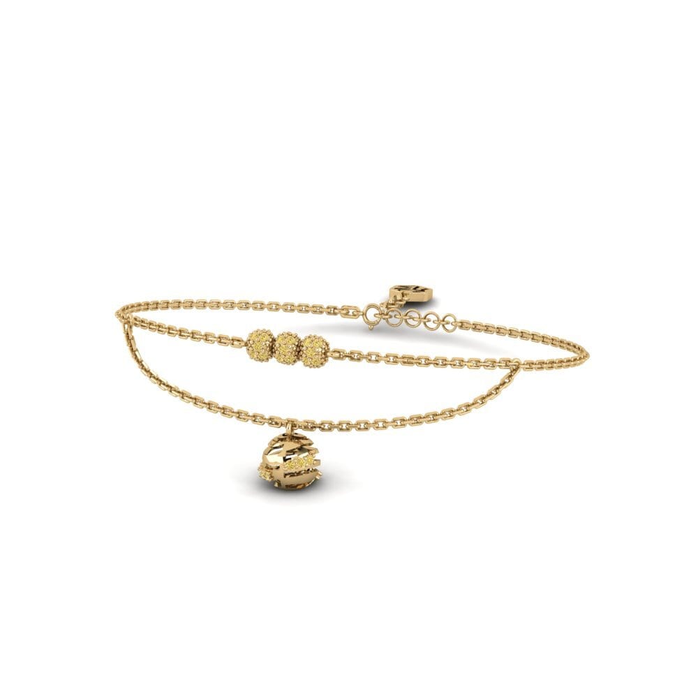 Yellow Diamond Women's Bracelet Sztori