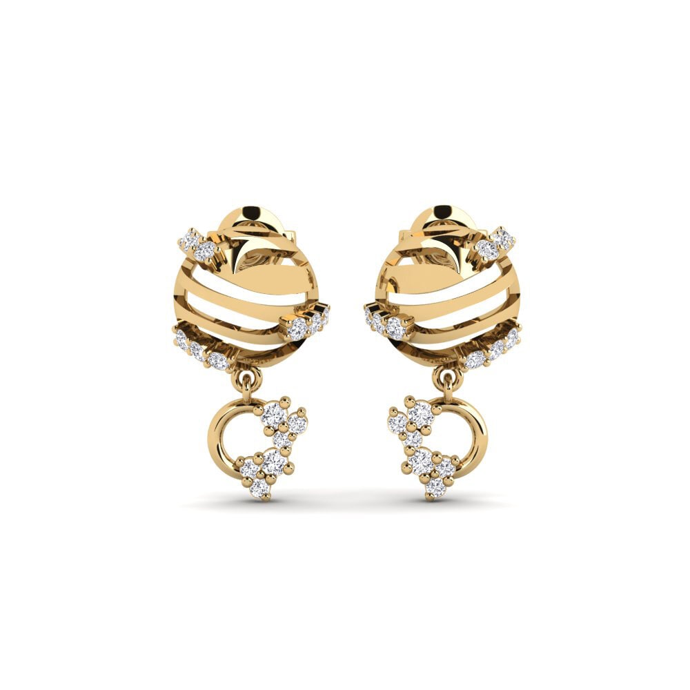 Diamond Women's Earring Virkelighed
