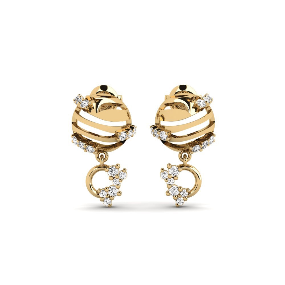 Moissanite Women's Earring Virkelighed